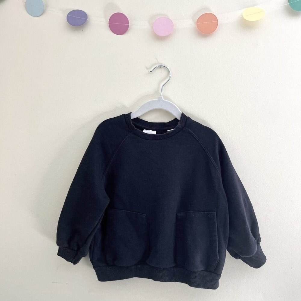 Zara Pocket Front Sweatshirt